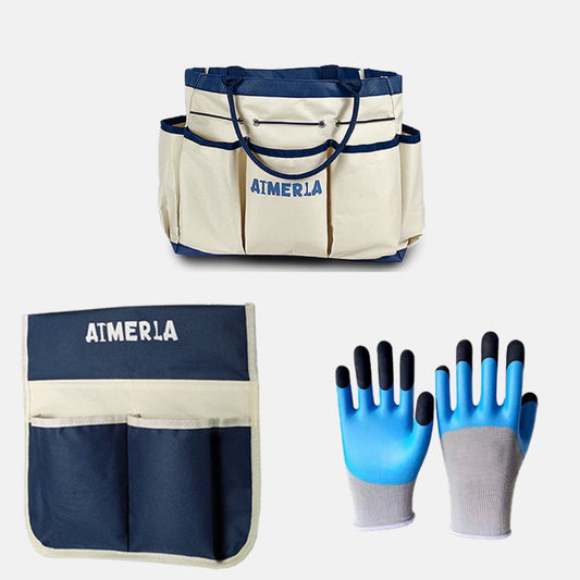 3 Free Gift ( Blue Hand bag, Garden Pouch, Gloves)