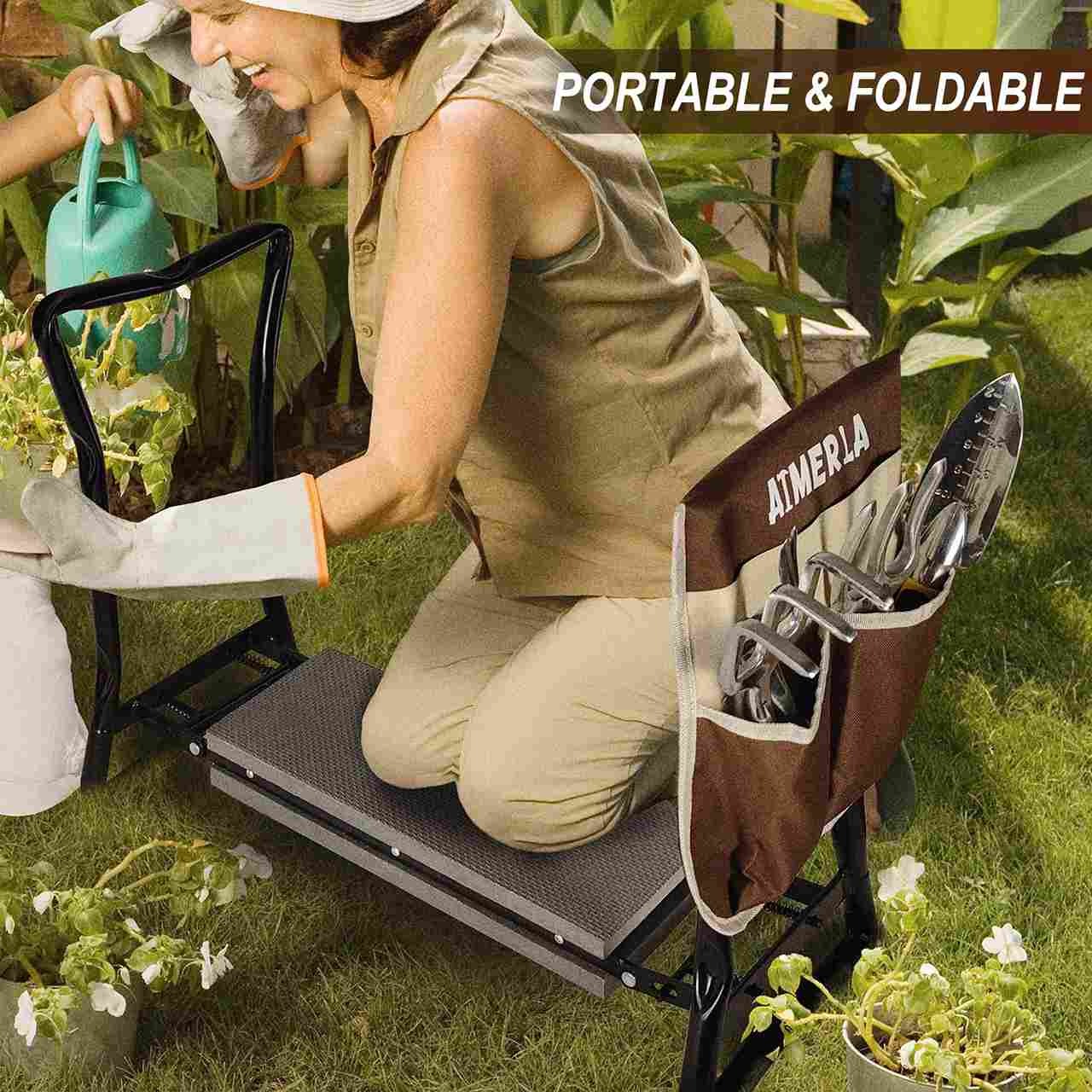 Aimerla K1 Foldable Garden Kneeler Seat